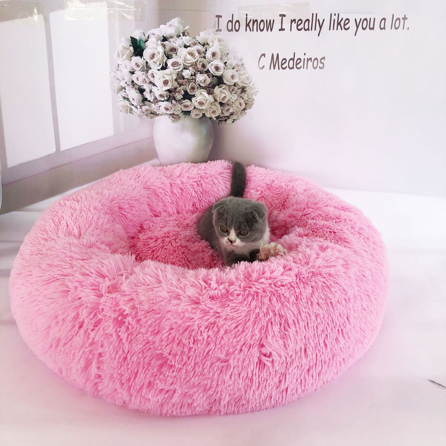 Calming Fluffy Bed Dog&Cat